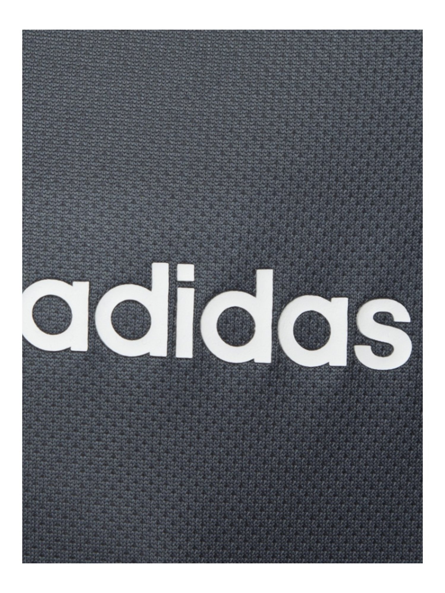 Adidas Dark Grey Regular Fit Polo T-Shirt