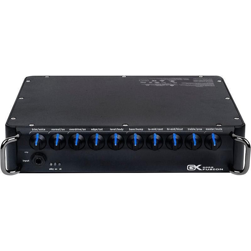 Gallien-Krueger Fusion 500S 500W Tube Hybrid Bass Amp Head Black