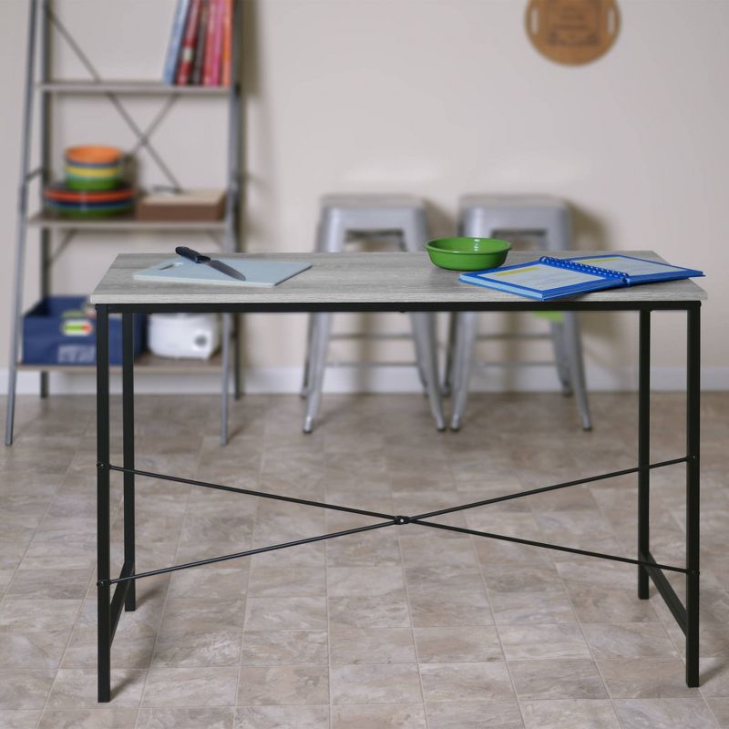 Niche Desk Shell Weathered Gray - Niche