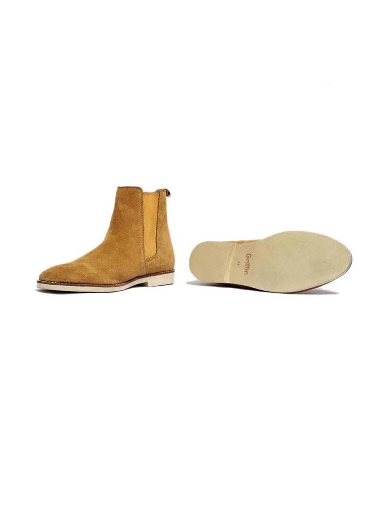 Griffin Men's Camel Chelsea Boots