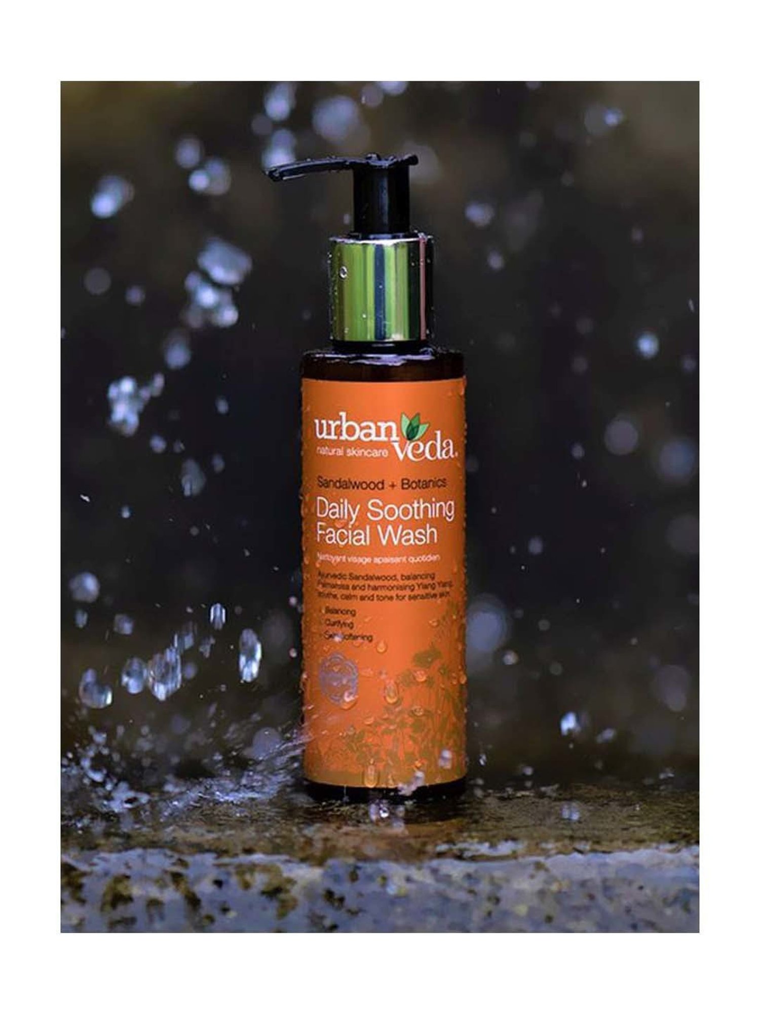 Urban Veda Soothing Sandalwood Daily Facial Wash - 150 ml