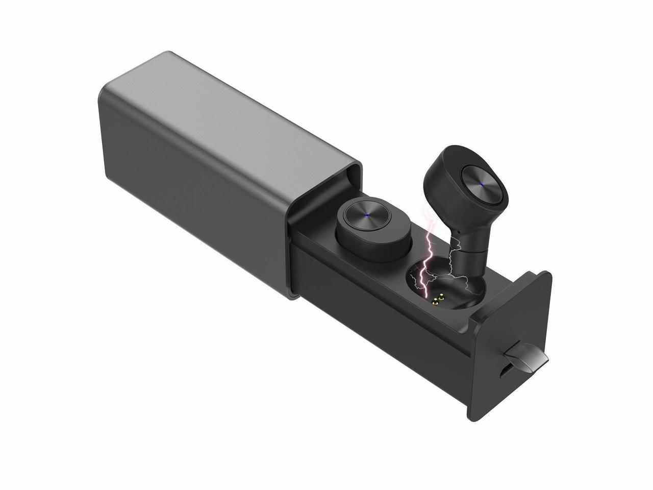 TWS Best True Wireless Bluetooth Earbuds Sweatproof Stereo Sport Headsets Hight Quality Headphone Premium Sound with Charging Case For Apple Iphone Samsung LG and Other Phone