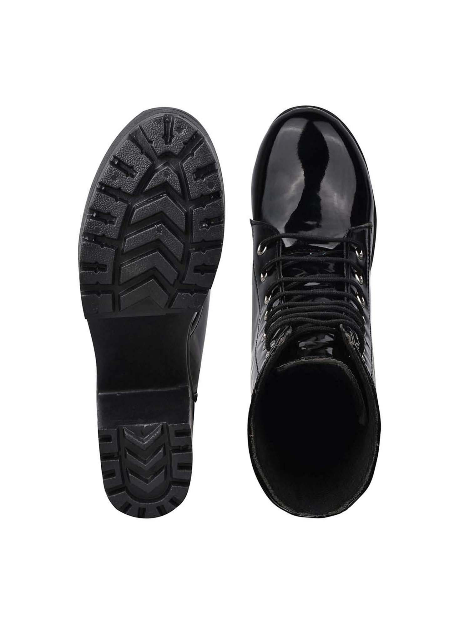 Shoetopia Kids Black Casual Boots