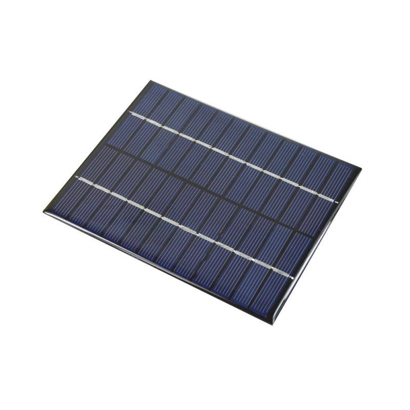 136*110*3mm Universal 2W 12V 0.166A Polysilicon Solar Panels Solar Cell For Lamp Light