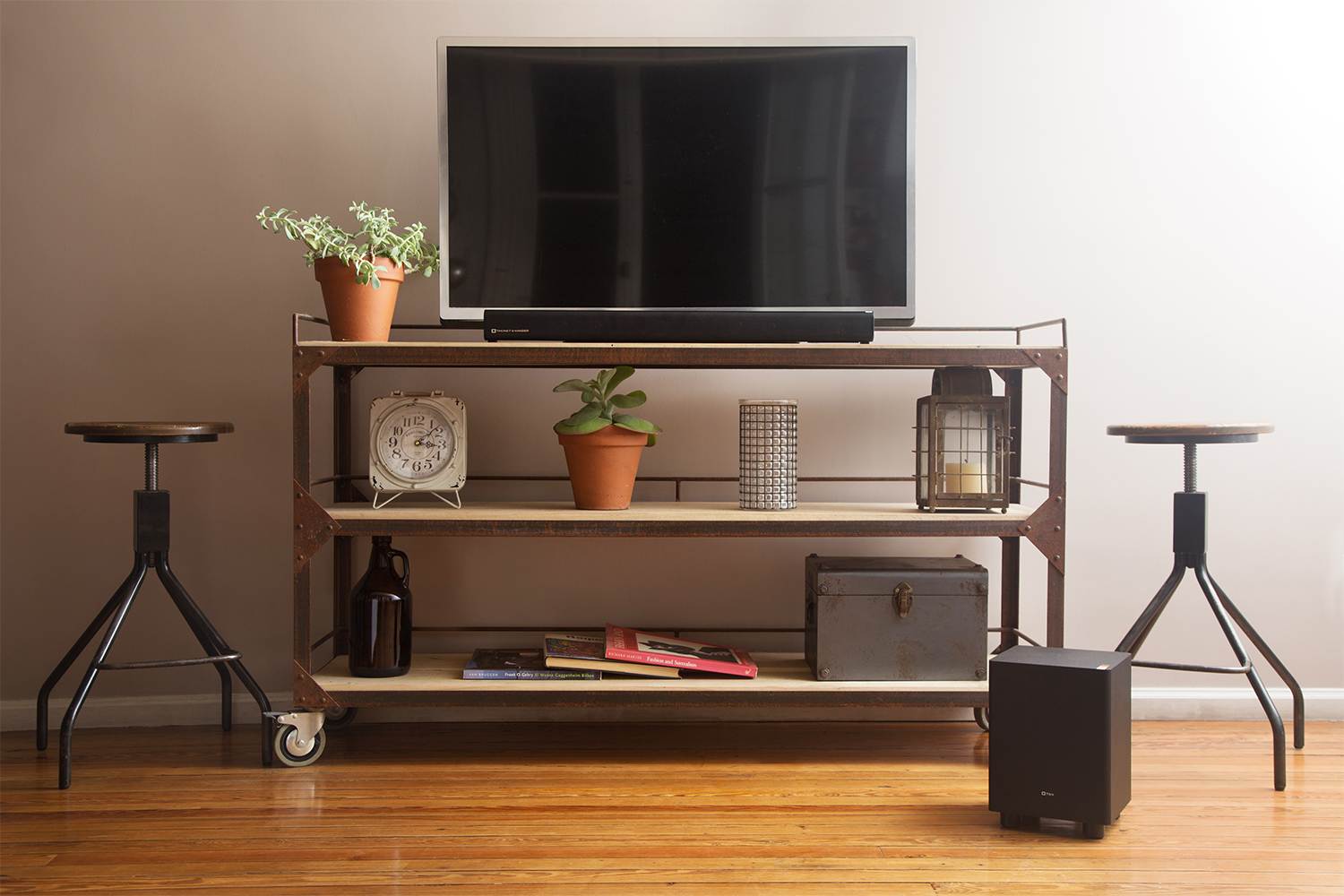 Thonet and Vander DUNN Sound Bar 2.1 with Wireless Subwoofer Bluetooth 250W Peak Power Speaker System for Home Theater