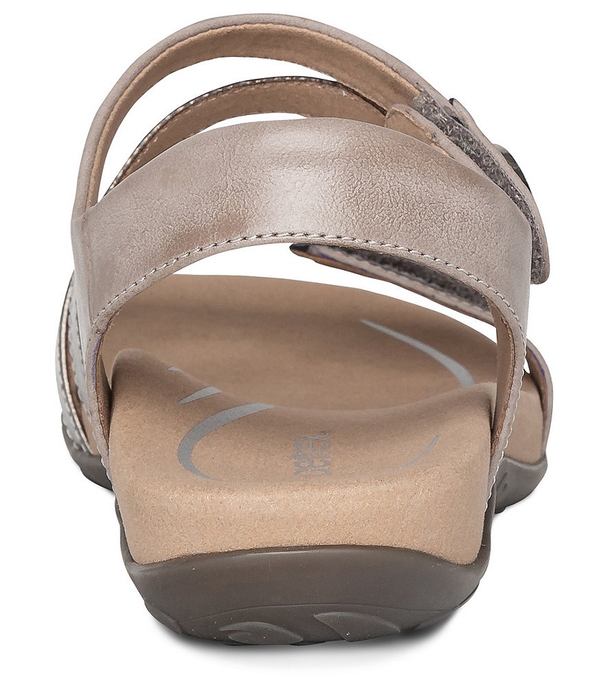 Aetrex Jess Colorblock Strappy Banded Wedge Sandals