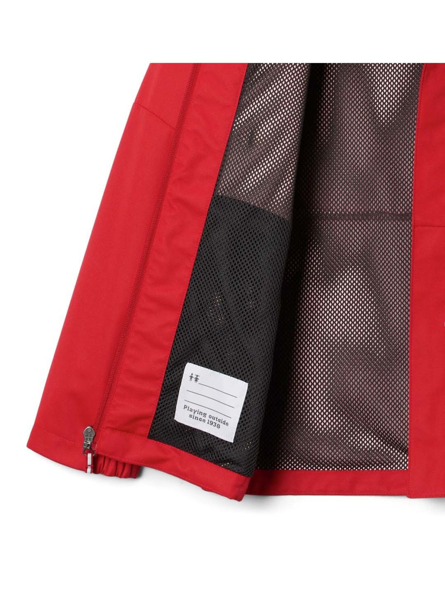 Little Surprise Box Kids Pink Printed Full Sleeves Raincoat