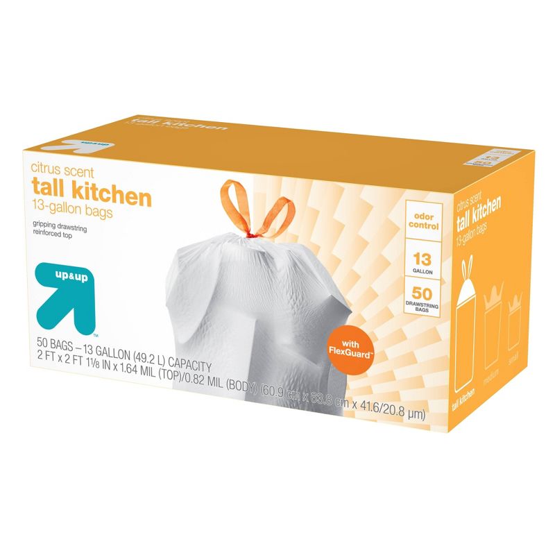 Hefty Strong Extra Large Drawstring Trash Bags - 33 Gallon - 26ct