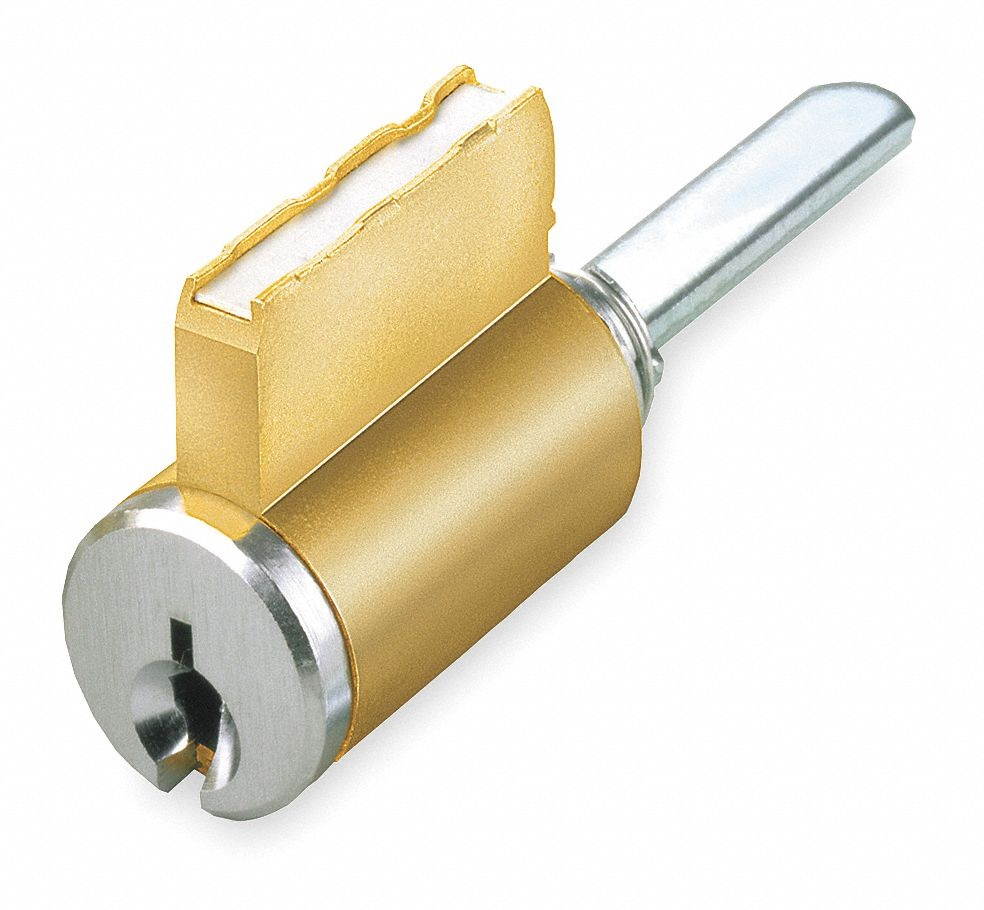 KABA ILCO 15395SC-26D-KD Lockset Cylinder, Satin Chrome, Keyway Type Schlage(R)