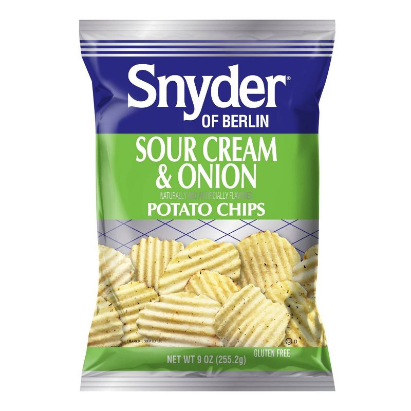 Snyder of Berlin Sour Cream Chips - 9oz