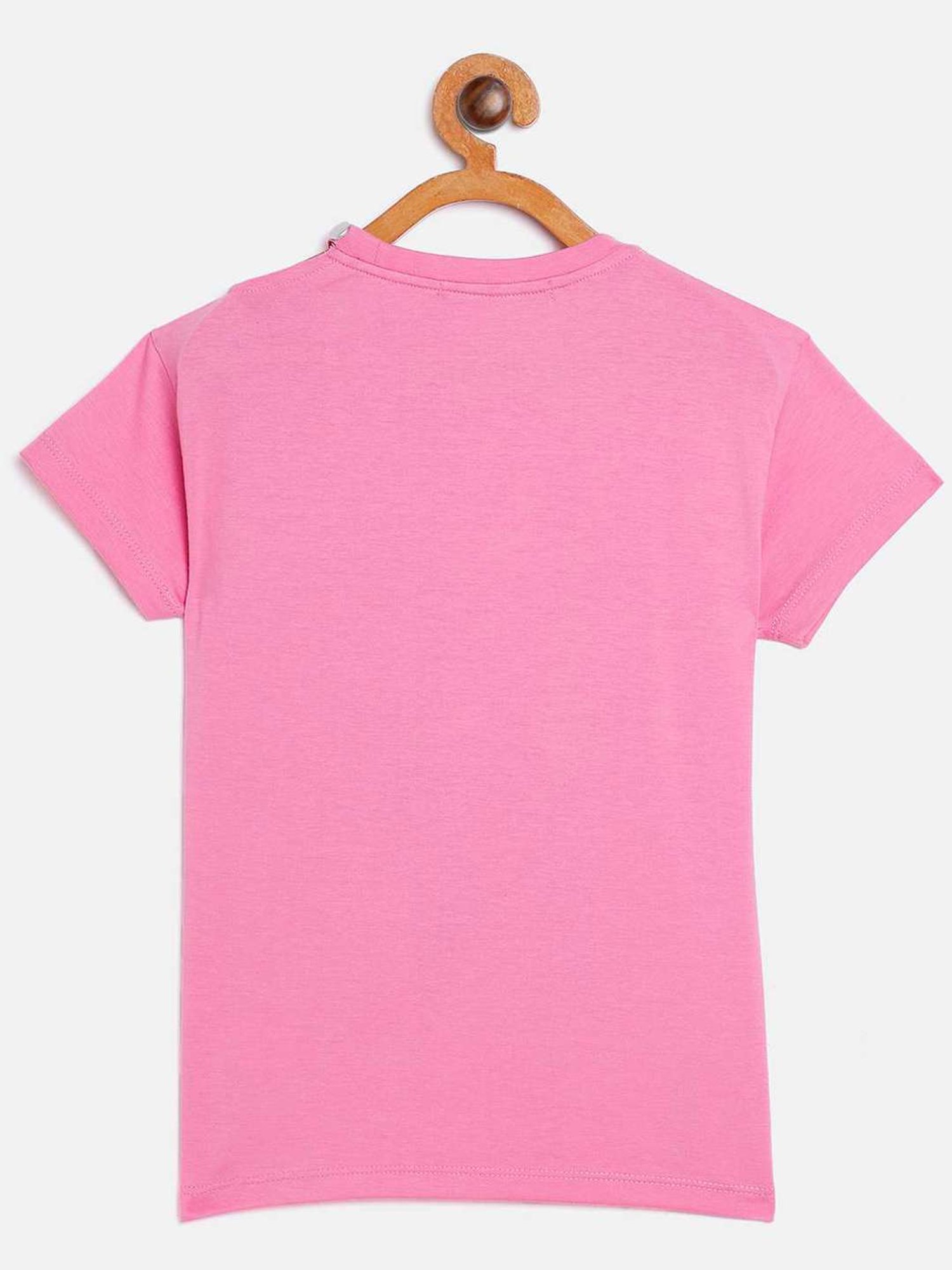 ZIAMA Kids Pink Printed Top