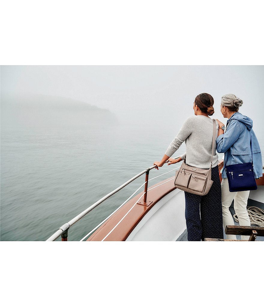 Baggallini Anywhere Large Hobo Bag with RFID Wristlet