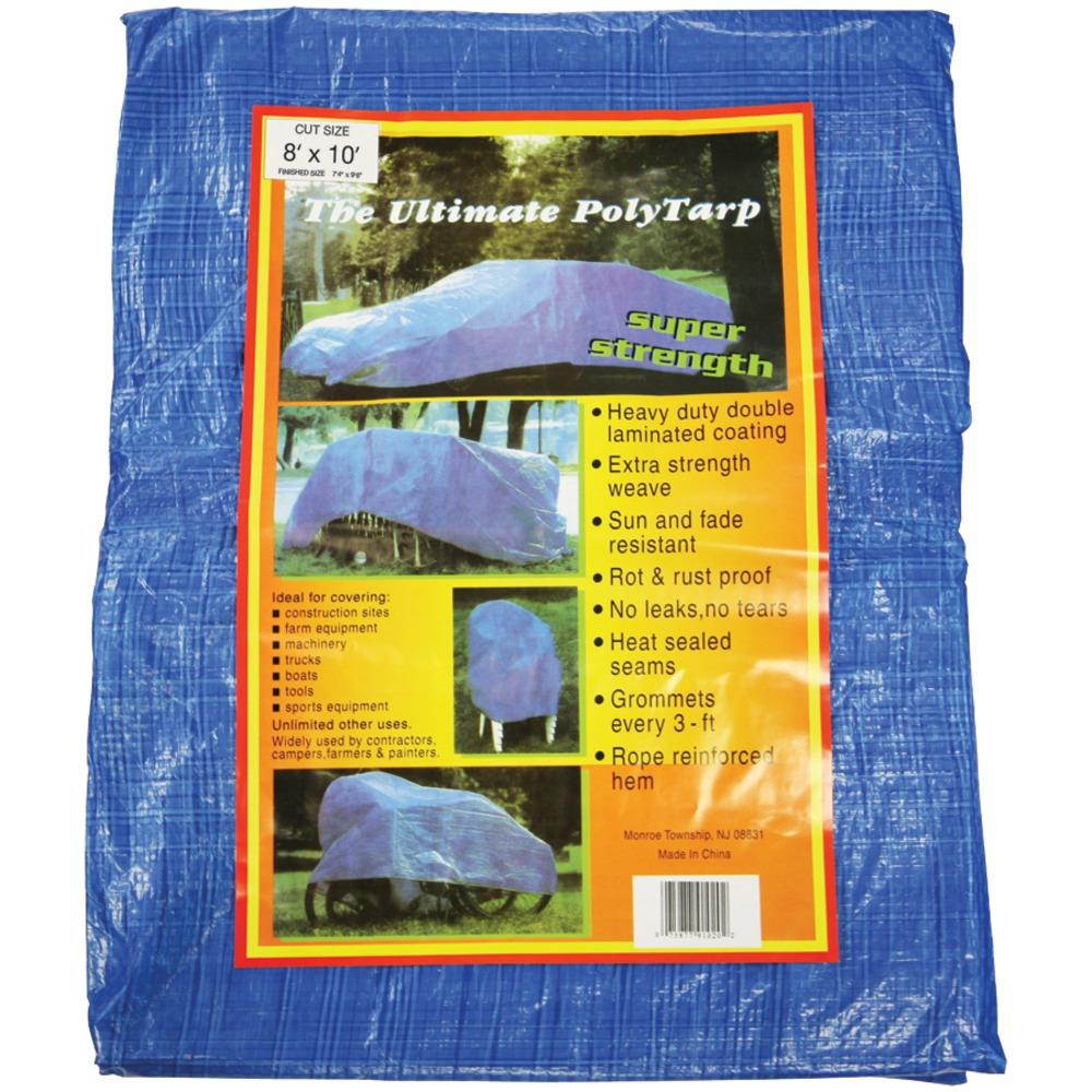 Howard Berger V810 Reinforced Plastic Tarp (8ft x 10ft)