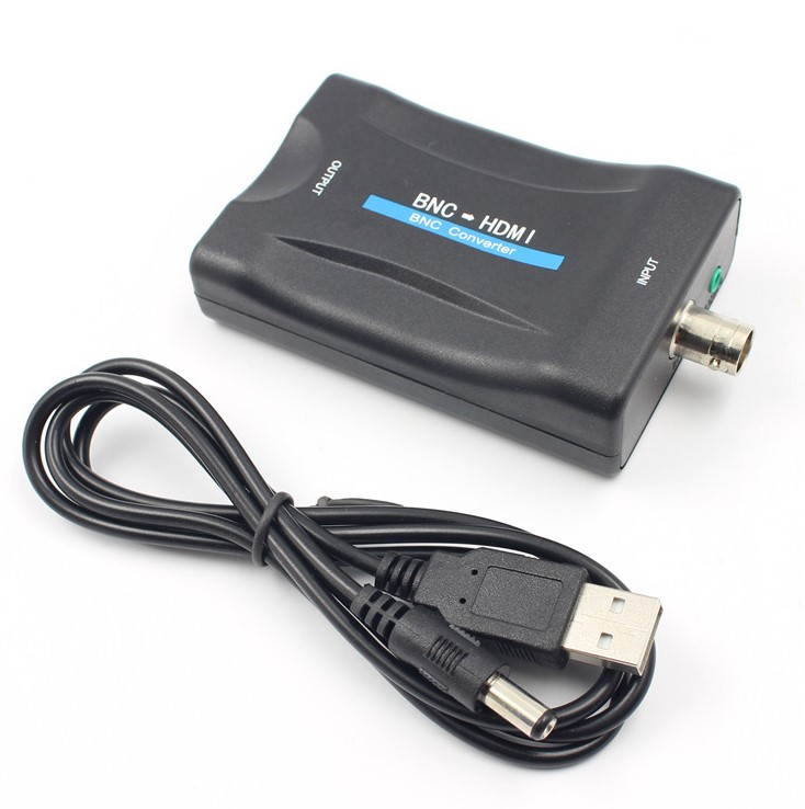 BNC to HDMI Converter to Monitor 1080P 720P Video Converter BNC/Coaxial to HDMI