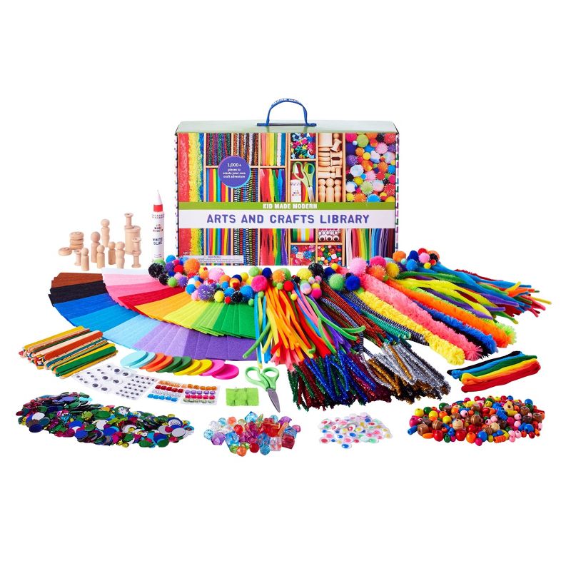Kid Made Modern 1000pc Arts and Crafts Library
