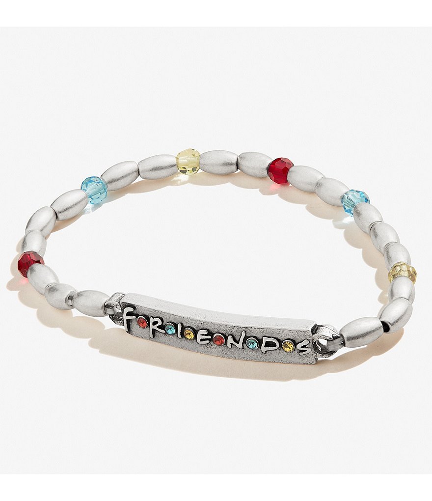 Alex and Ani Friends Logo Stretch Bracelet