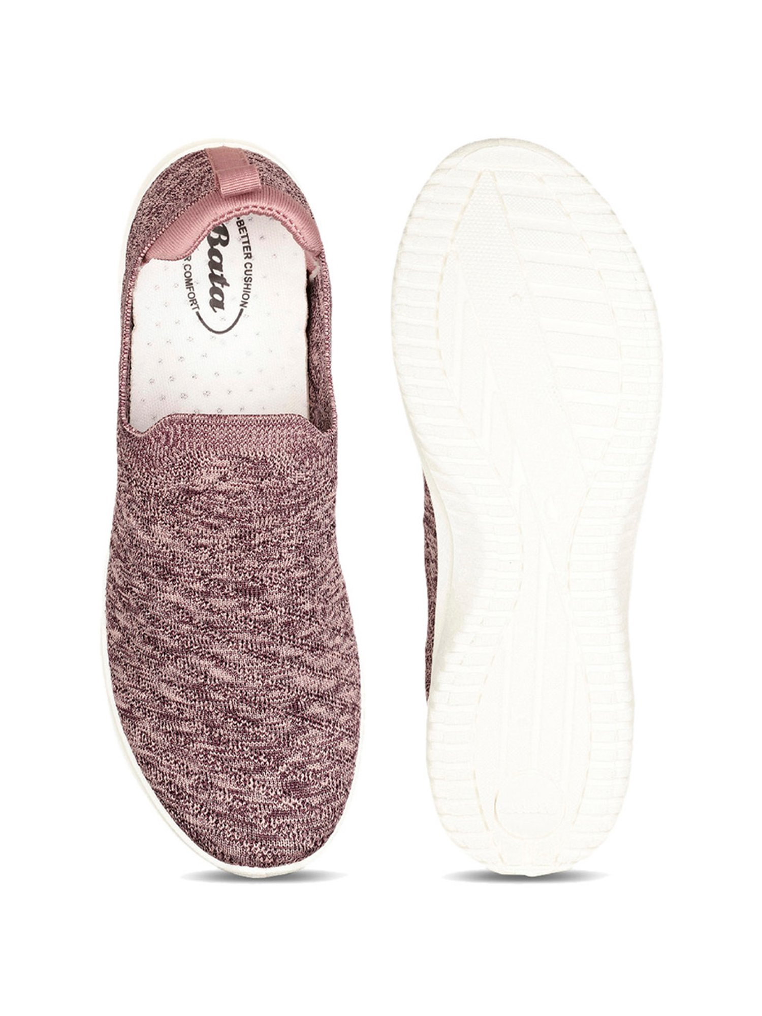 Bata Women's Pink Walking Shoes