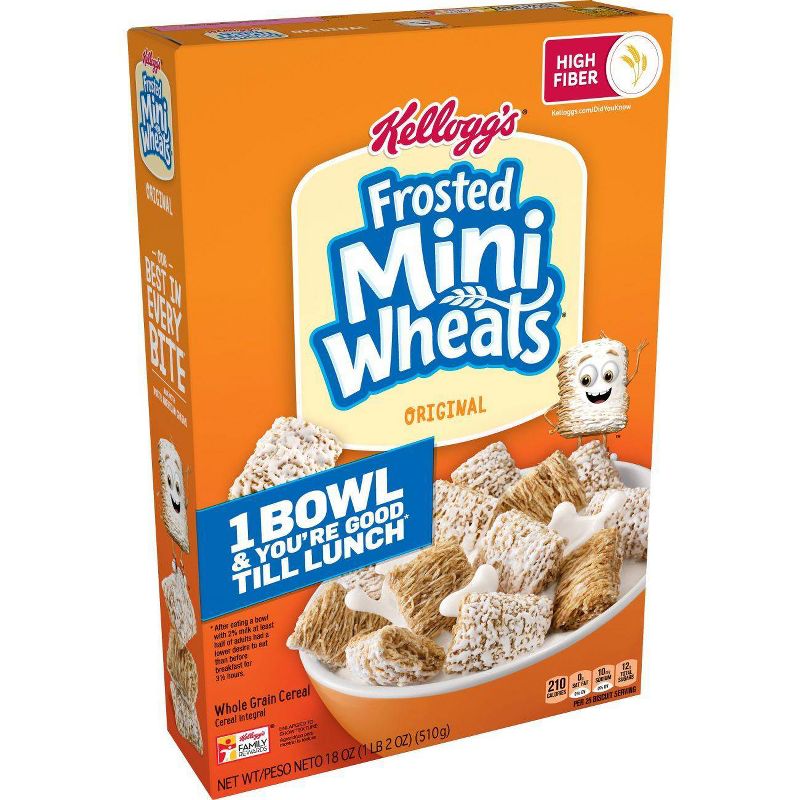 Original Frosted Mini-Wheats Breakfast Cereal - 18oz - Kellogg's