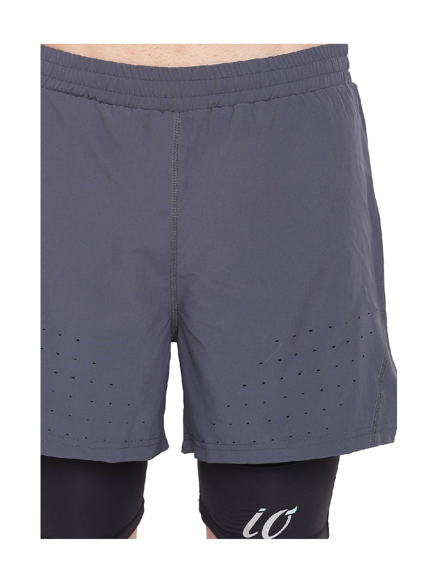 IO Grey Comfort Fit Shorts