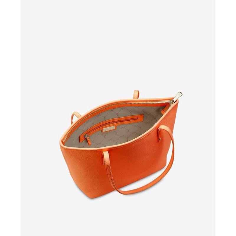 GiGi New York Orange Mini Taylor Tote Bag