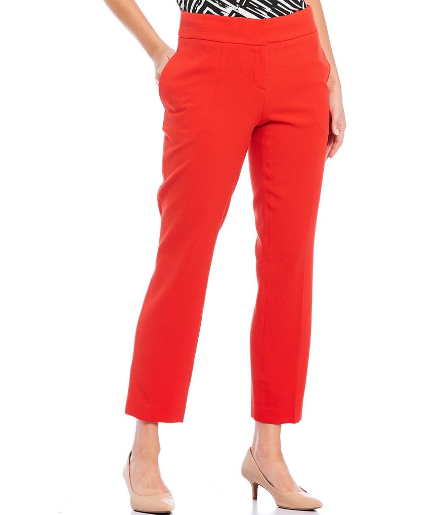 Kasper Petite Size Cropped Slim Pant