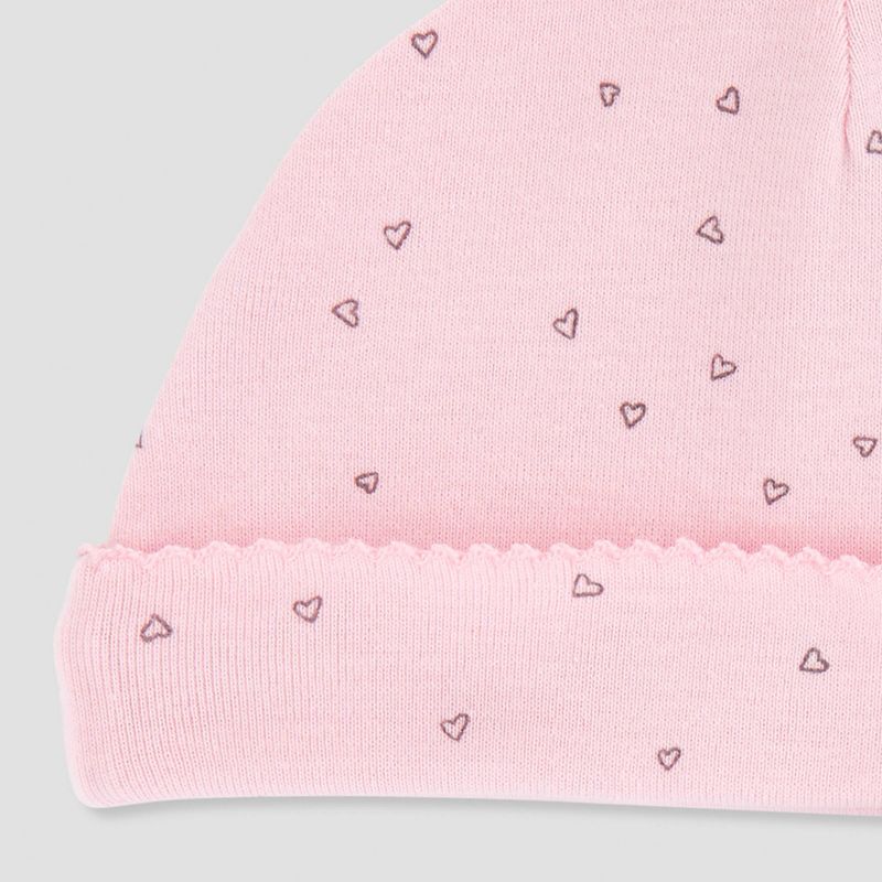 Baby Girls' 3pk Cap - Just One You® made by carter's Pink One Size