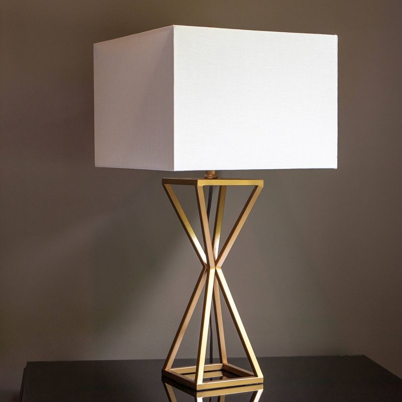 30" Margaret Table Lamp Painted Gold - Decor Therapy