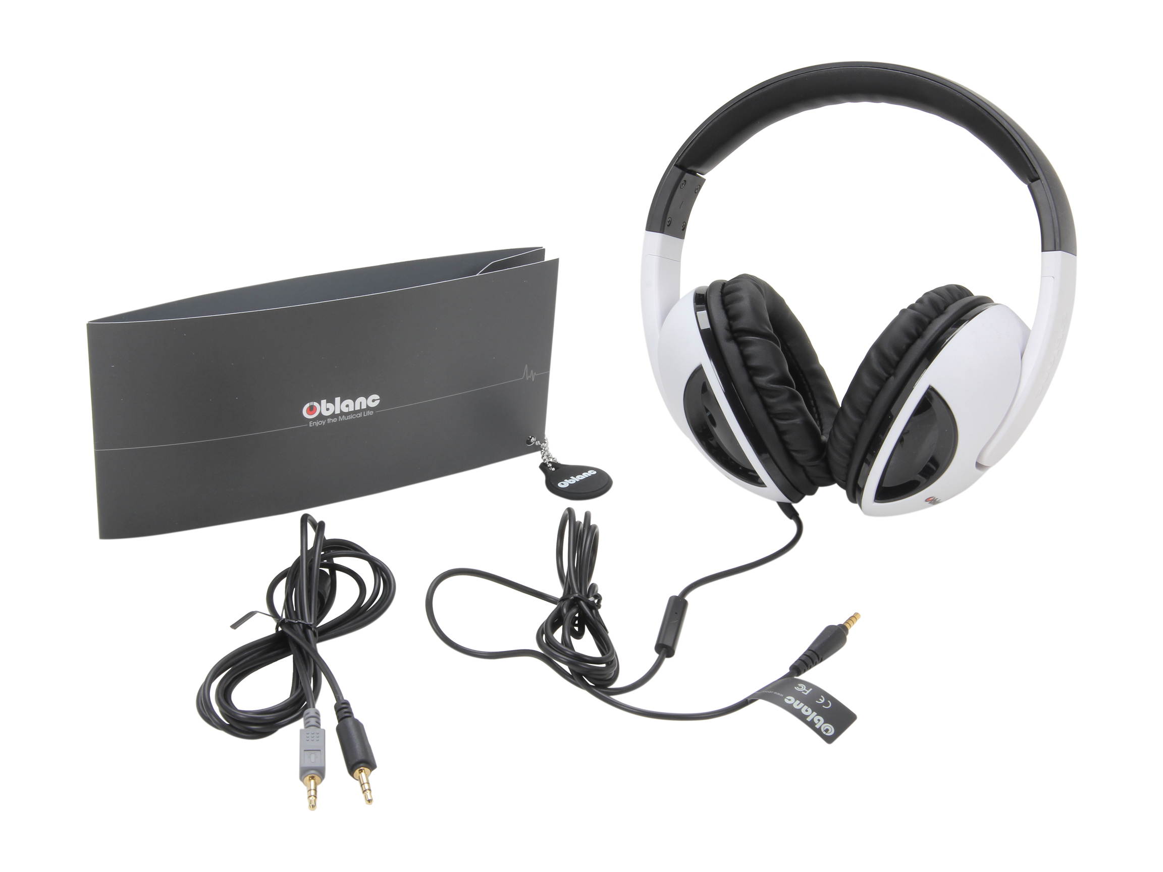 SYBA White OG-AUD63039 Circumaural Headphones and Accessories