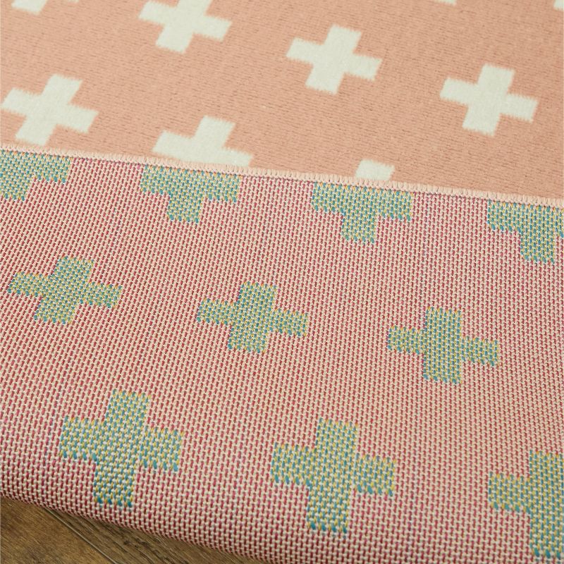 5'2"x7'2" Carmela Rug Blue/Ivory - SoHome