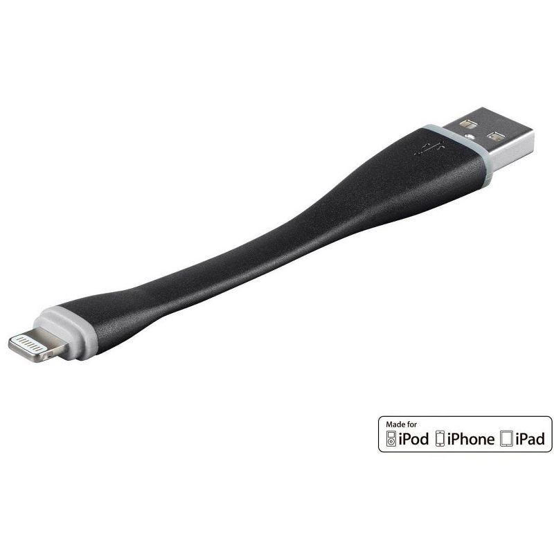 Tripp Lite USB-A to Lightning, USB Micro-B and USB-C Sync/Charge Cable, Black, 6 ft.