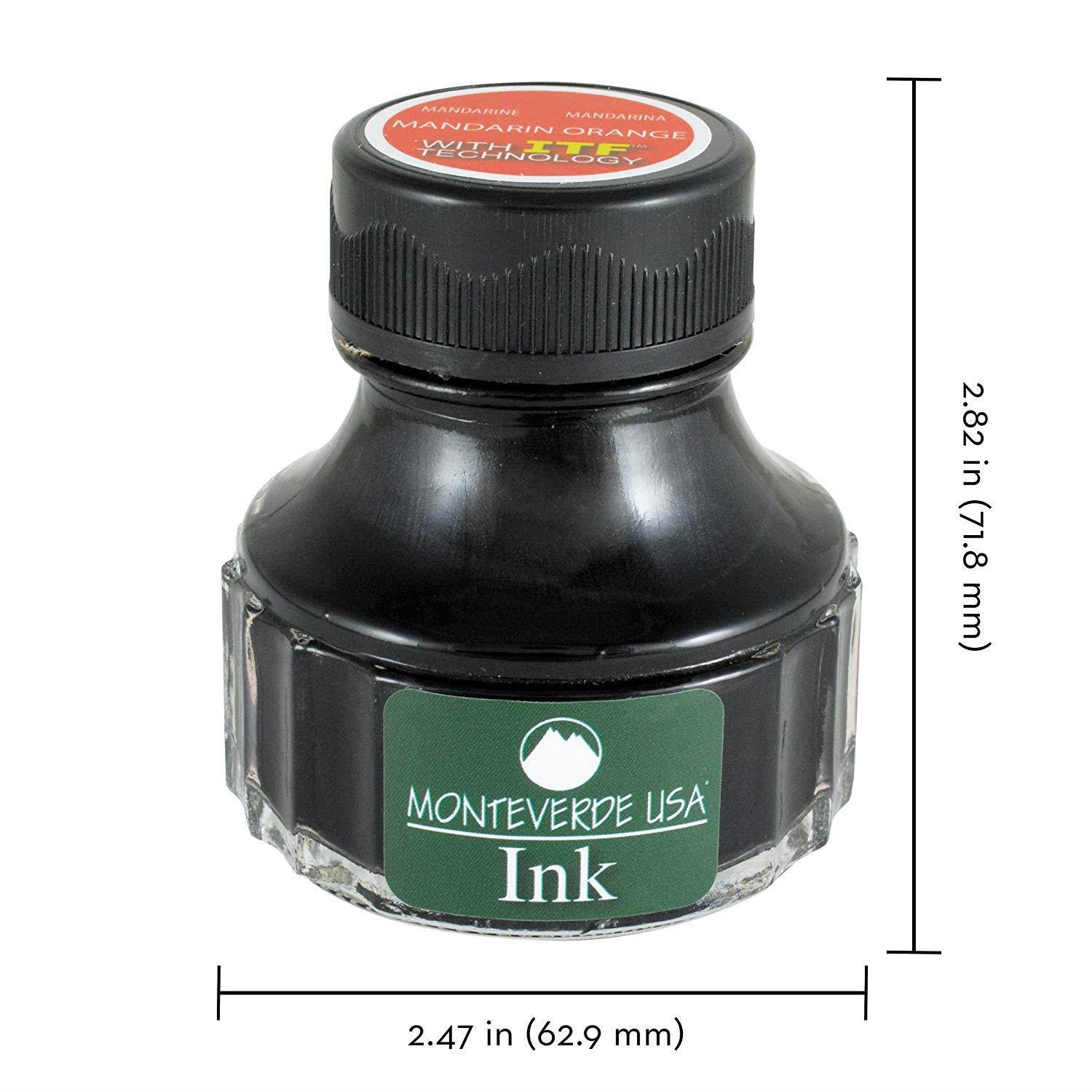 Monteverde USA Ink with ITF Technology, 90 ml Mandarin Orange (G308MO)