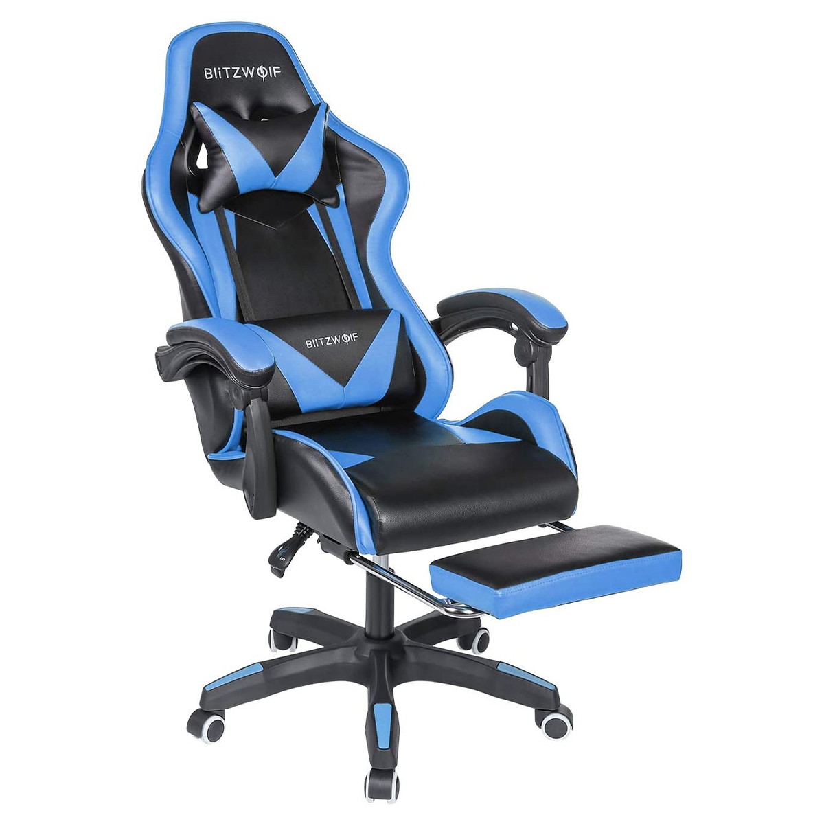 Gaming Office Ergonomic Computer Chair 150&deg;Reclining With Footrest
