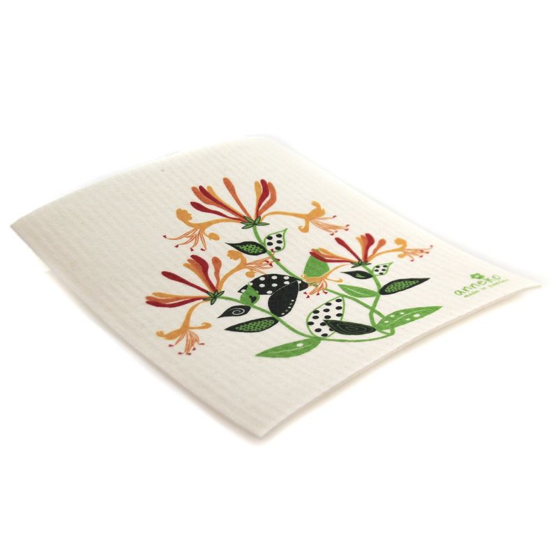 Swedish Dish Cloth 8.0" Honey Suckle Kitchen Absorbent Eco Friendly  -  Dish Cloth