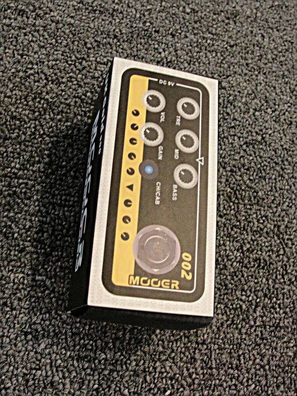 Mooer Micro Preamp 002 UK Gold 900 Guitar Effects Pedal Based on Marshall JCM900