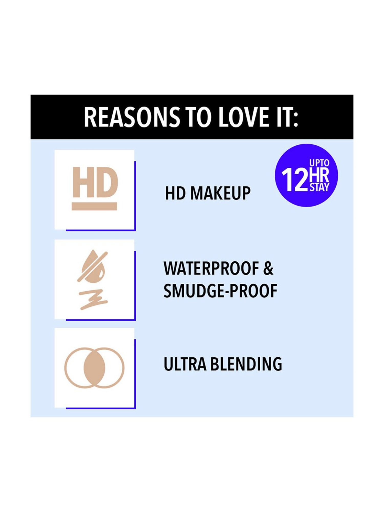 Blue Heaven HD All In One Makeup Stick Cream Blush - 10 gm