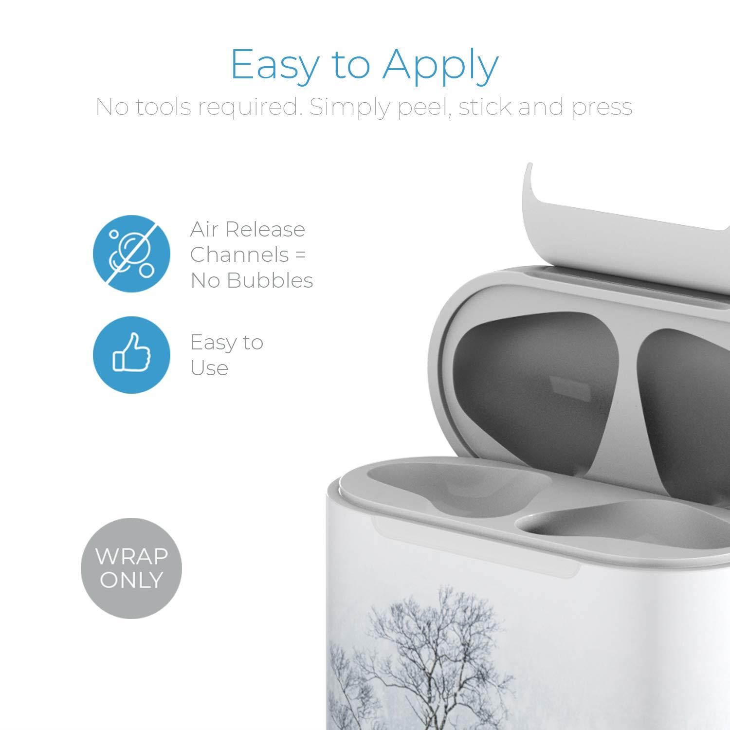 Skin Decals for Apple AirPods - Winter is Coming - Sticker Wrap Fits 1st and 2nd Generation