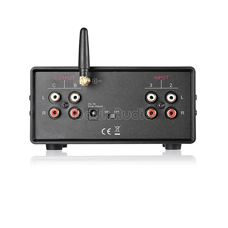 Little Bear MC403 Mini 4IN3OUT Audio Selector Box 35mm RCABluetooth Switcher SpeakerAmplifier Selector Splitter Box Bluetooth 40 Receiver Passive Preamp 35mm amp RCA amp BT