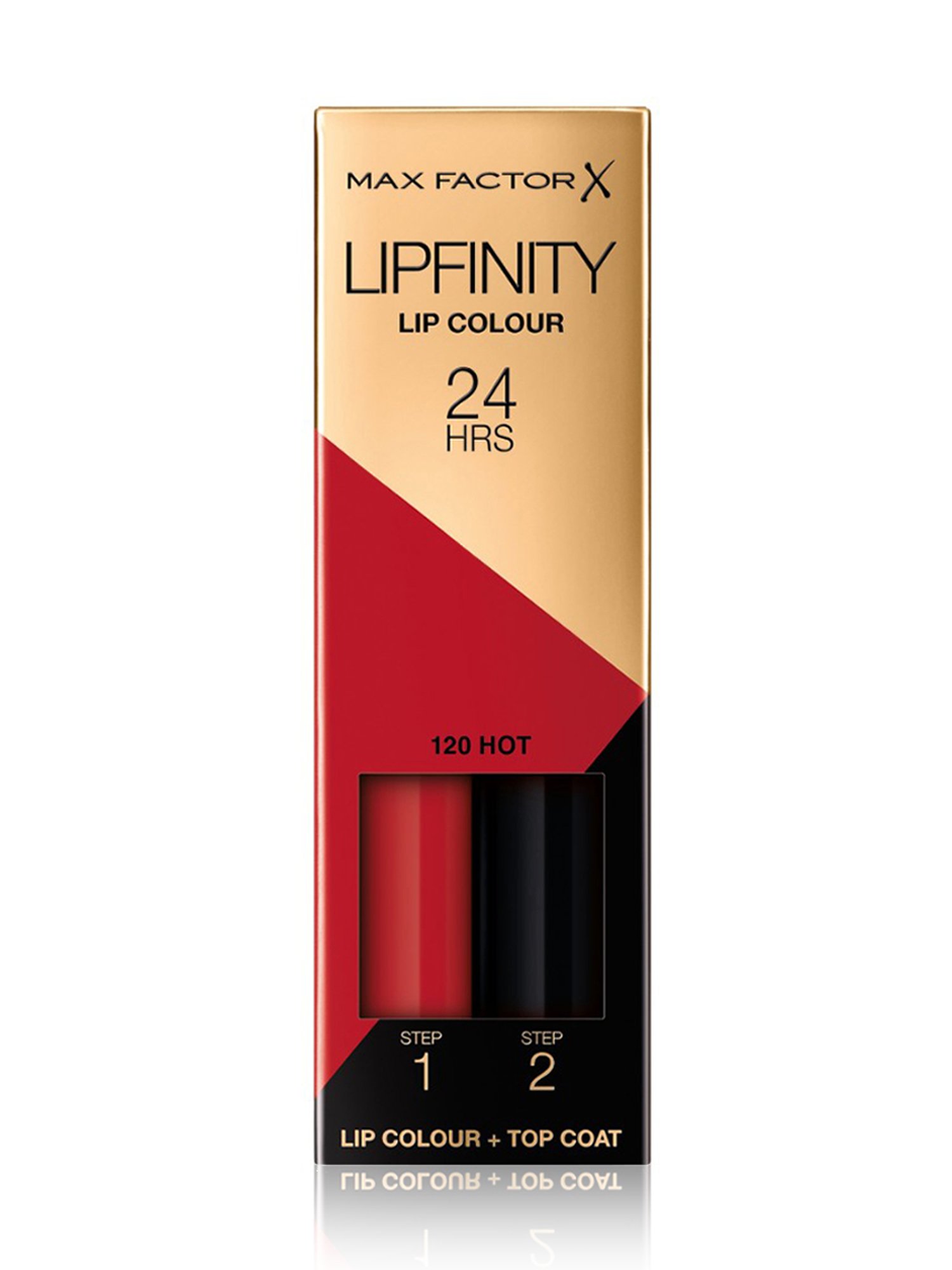 Max Factor Lipfinity Lip Colour + Top Coat 120 Hot