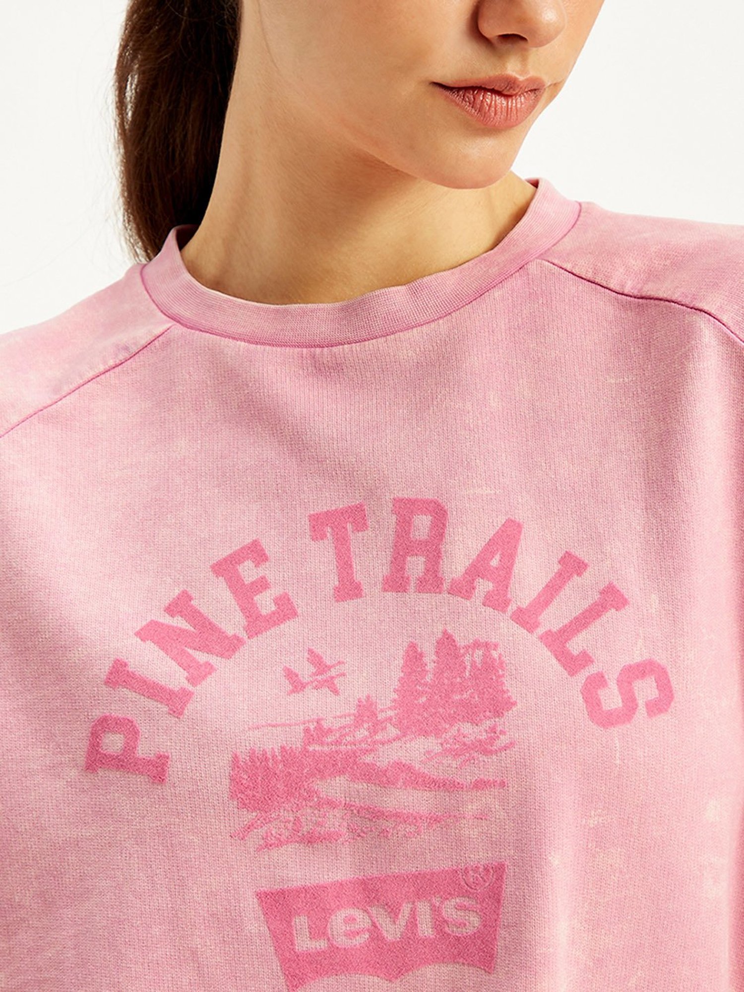 Levi's Pink Graphic Print T-Shirt