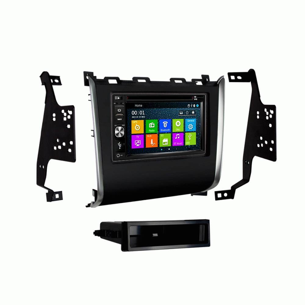 Otto Navi In Dash Navigation System DVD GPS Navigation Multimedia Radio and Kit for Nissan Pathfinder 2013-2016