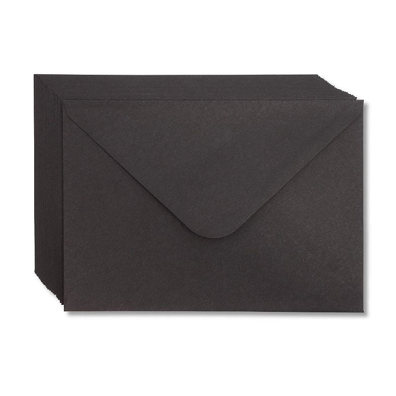 Sustainable Greetings 36-Pack Black Photo Insert Cards Frames with Envelopes (4 x 6 in)