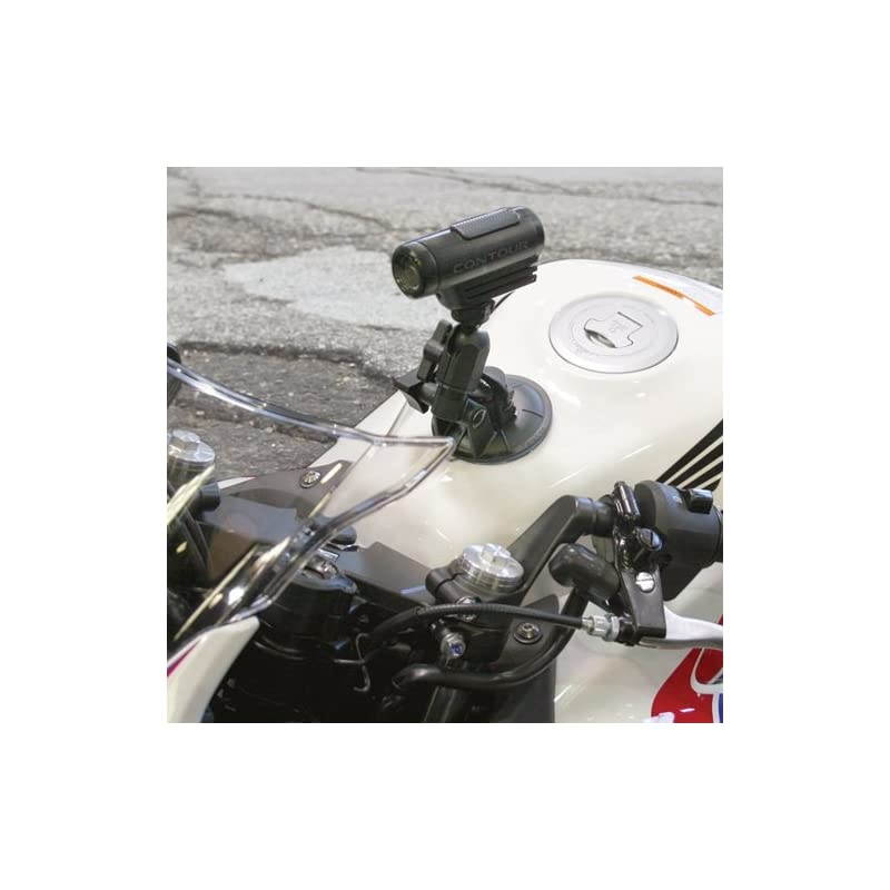 ActionGrip 13120 Single Knuckle Suction Cup Camera Mount Matte Black