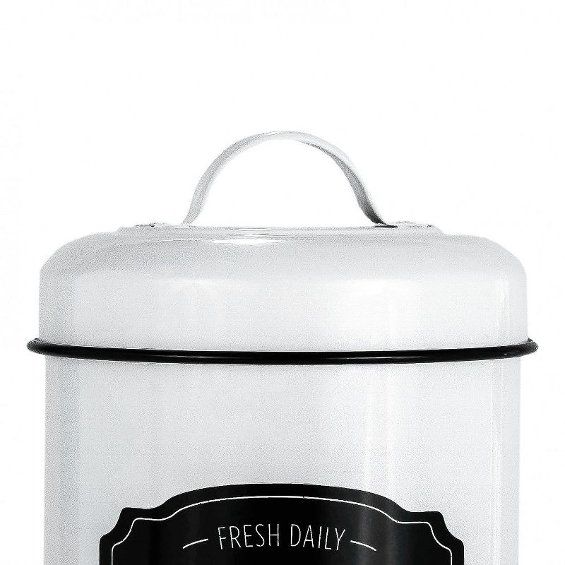 Amici Pet Fresh Daily Metal Food Canister, Medium, 64oz