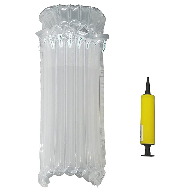 WI-10 Leader Media 10 Cups for Techno Bottle Air Cushion + Small Air Pump Set