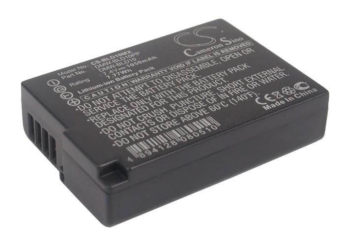 1050mAh / 7.77Wh Battery For PANASONIC Lumix DMC-GX1XK, Lumix DMC-GX1XS, Lumix DMC-TS2A,