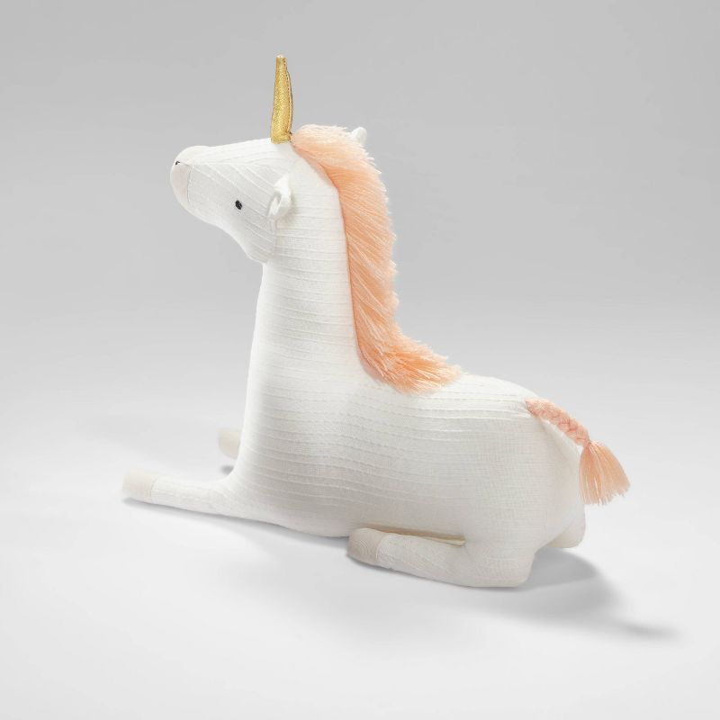 Little Love by NoJo Goat Throw Pillow