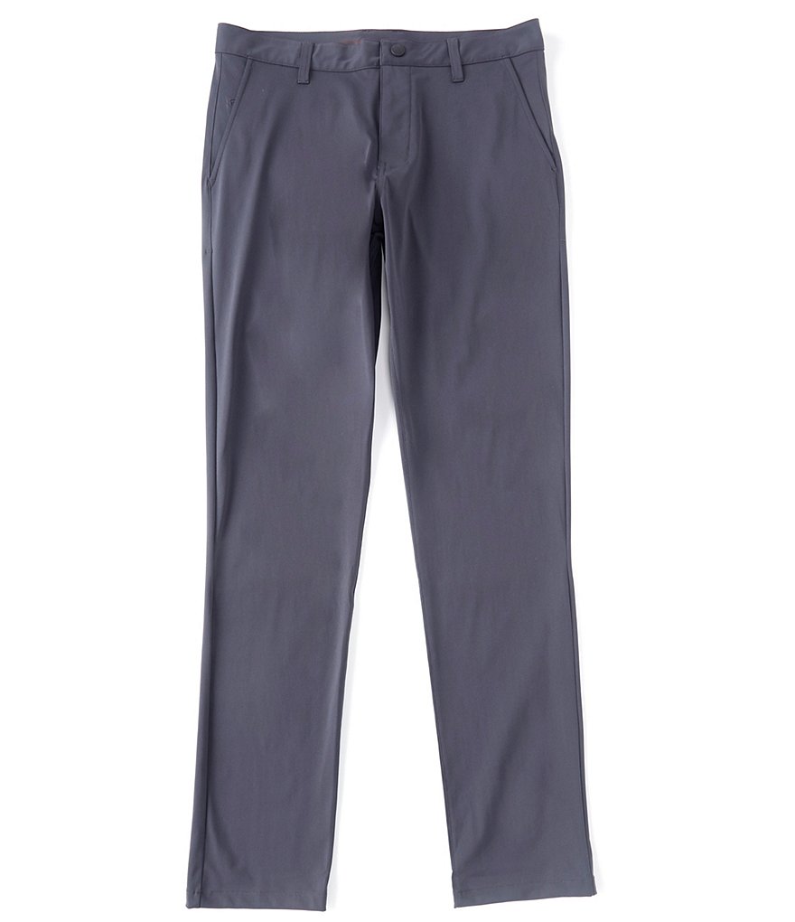 RHONE Slim-Fit Flat-Front Commuter Stretch Pants