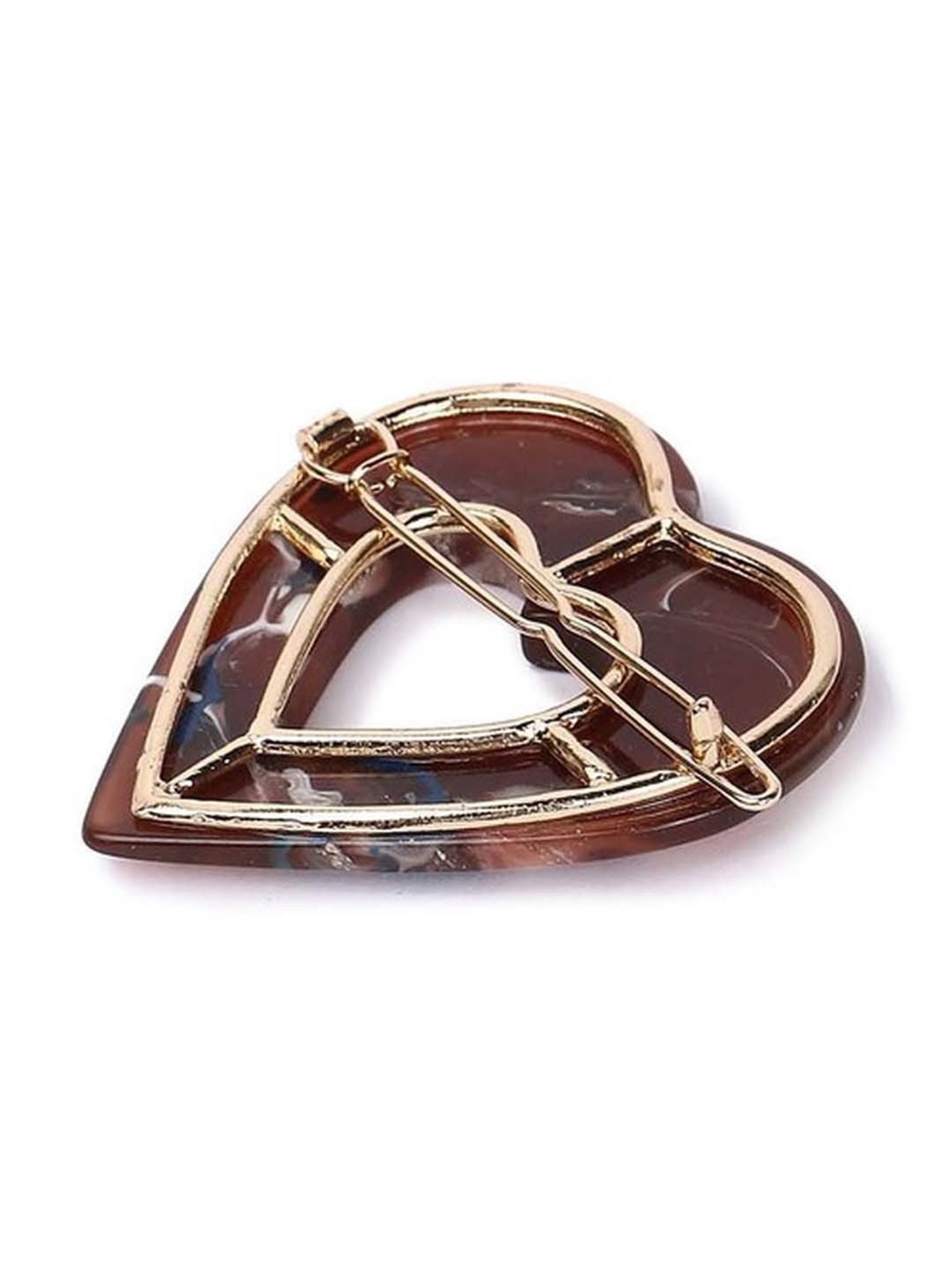 Forever 21 Heart Cut-out Bobbypin