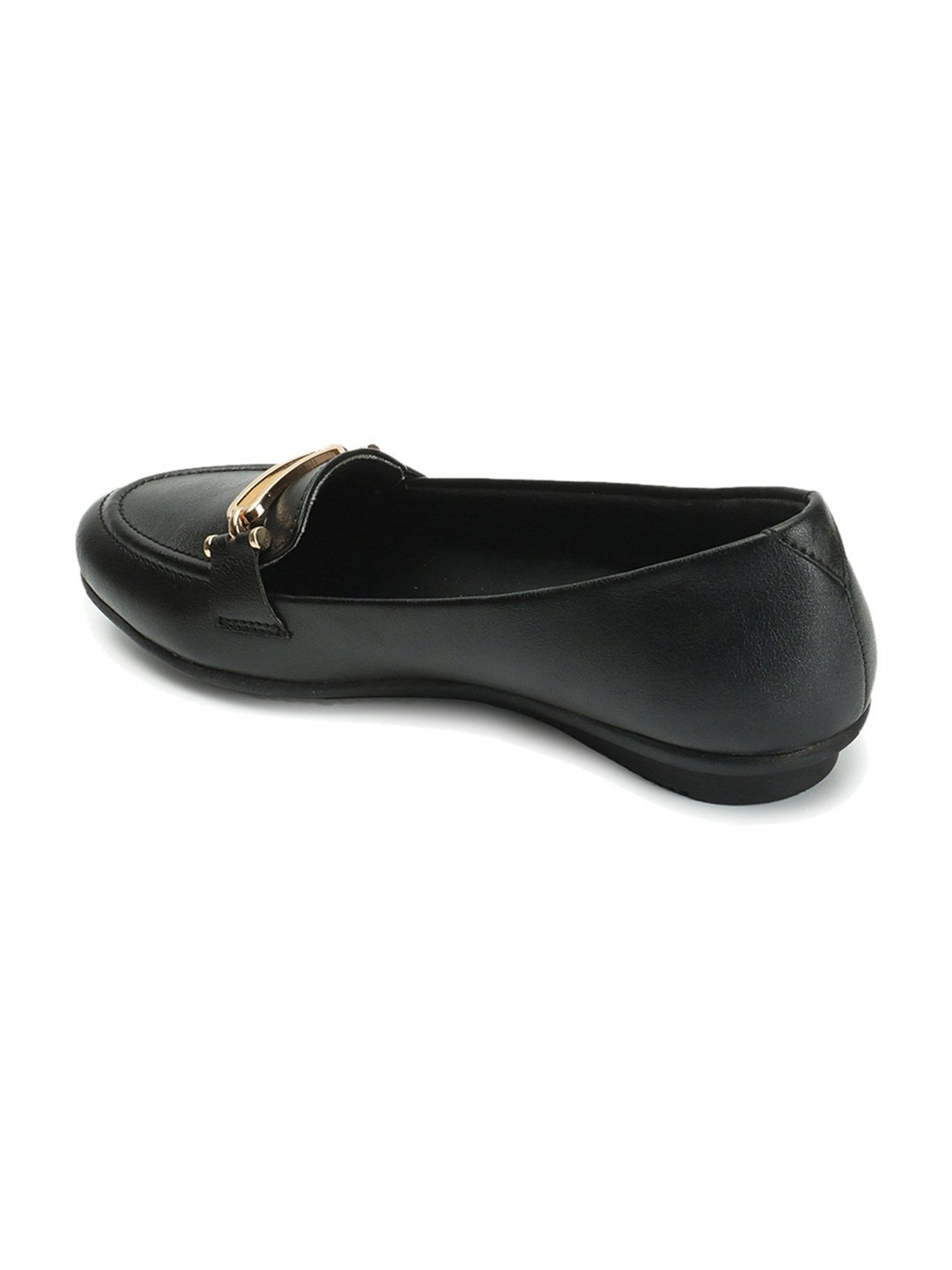 Elle Women's Black Flat Ballets