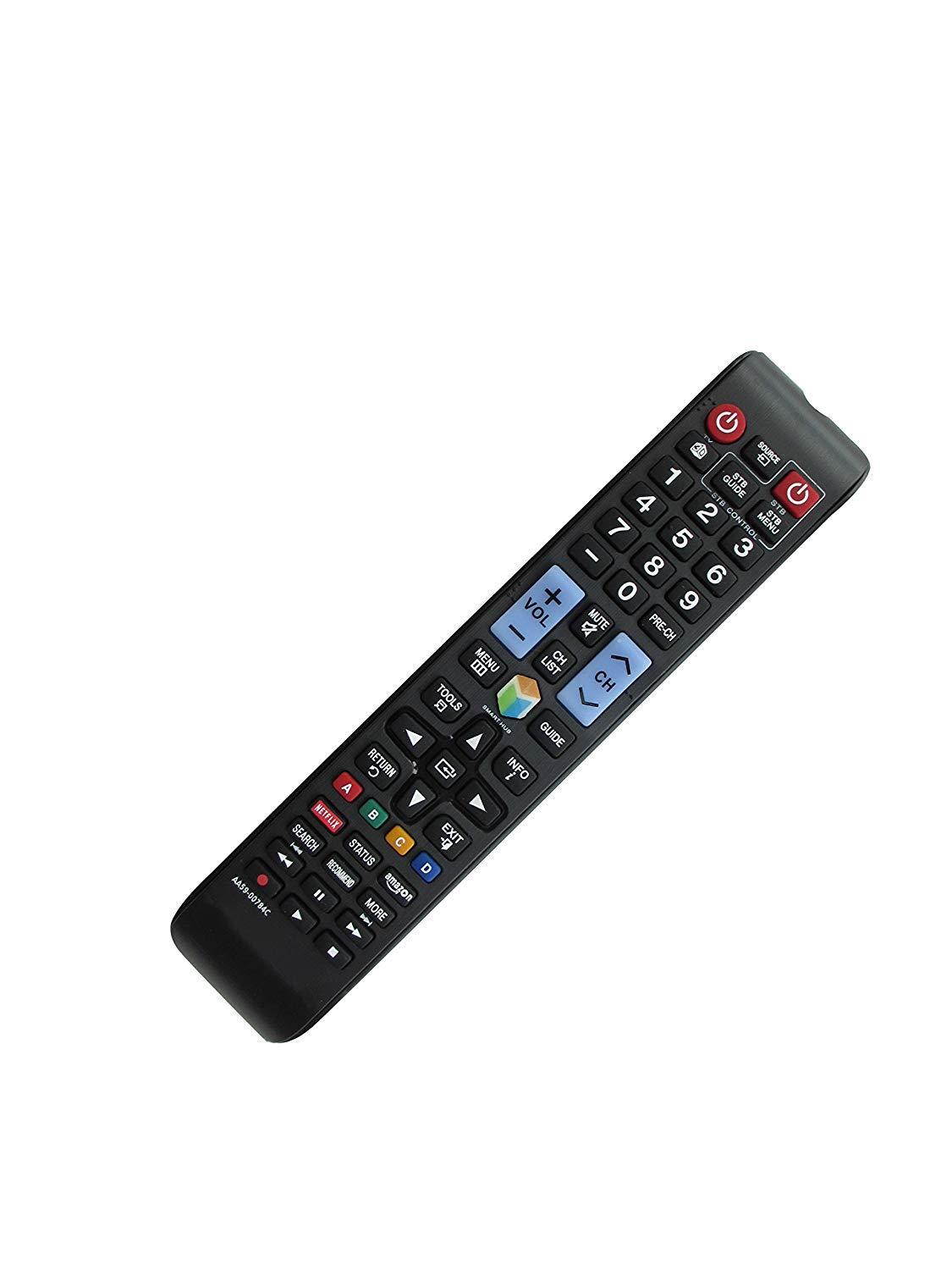 General Remote Control for Samsung UN46EH6000F UN50EH5000F UN55ES6100F HG40NA790MF PN43E440A2FXZA UN60ES6100FXZA UN46F8000 PN51F8500 PN60F8500 UN75F7100AF UN65F7100AF UN60F7100AF Smart 3D LED HDTV TV